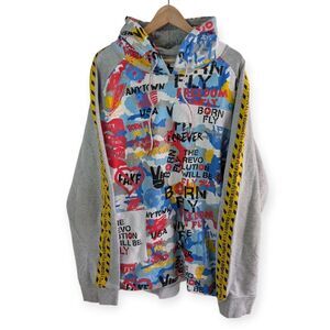 Born Fly Revolution Graphic Hoodie 4XL